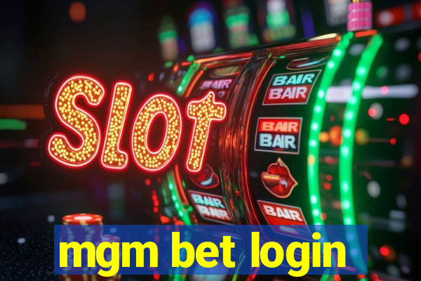 mgm bet login